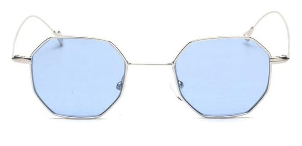 Small Frame Polygon Sunglasses Unisex