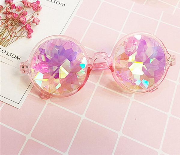 Round Kaleidoscope Glasses