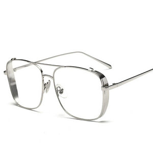 Oversized Transparent HD Lens  Sunglasses