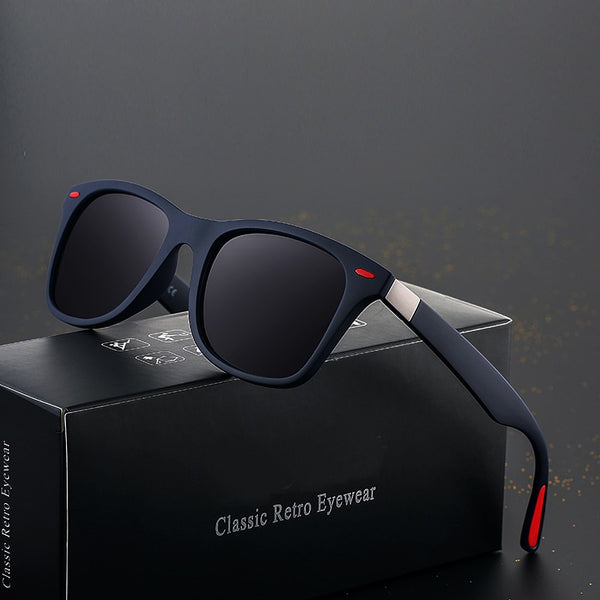 Men Women Square Frame Sunglasses