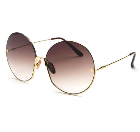 New Retro Round Sunglasses Women 2019