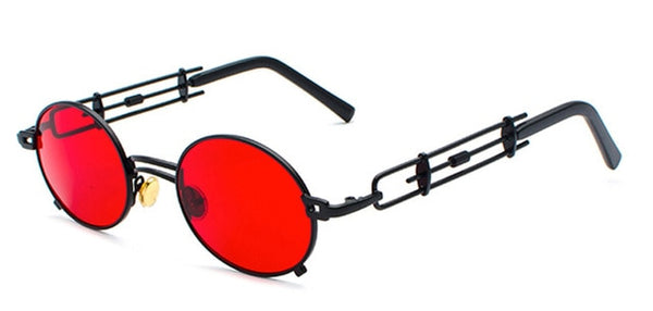 Retro Steampunk Metal Frame Sunglasses