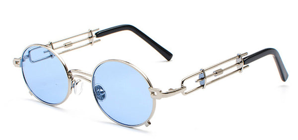Retro Steampunk Metal Frame Sunglasses