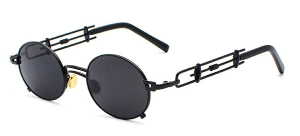 Retro Steampunk Metal Frame Sunglasses