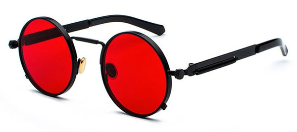 Red Metal Frame Sunglasses