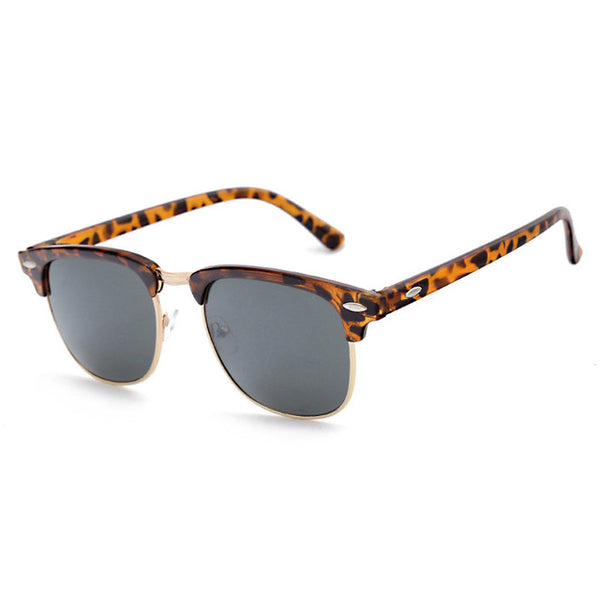 Classic Half Frame Sunglasses