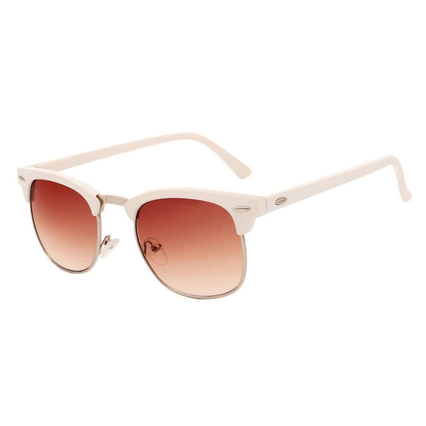 Classic Half Frame Sunglasses
