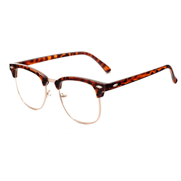 Classic Half Frame Sunglasses