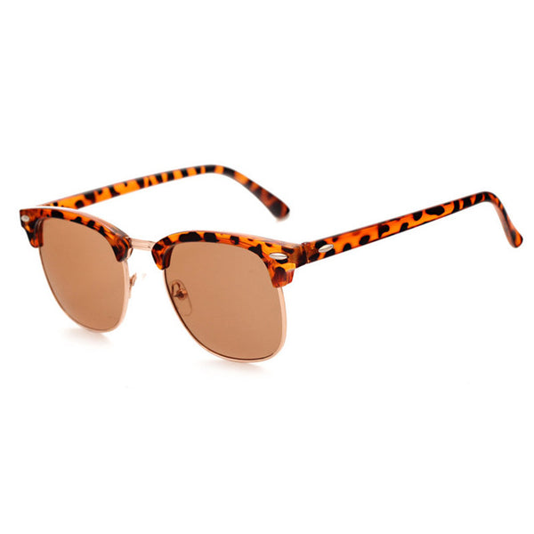 Classic Half Frame Sunglasses