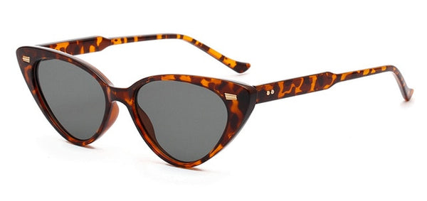 Red Cat Eye Sunglasses Women