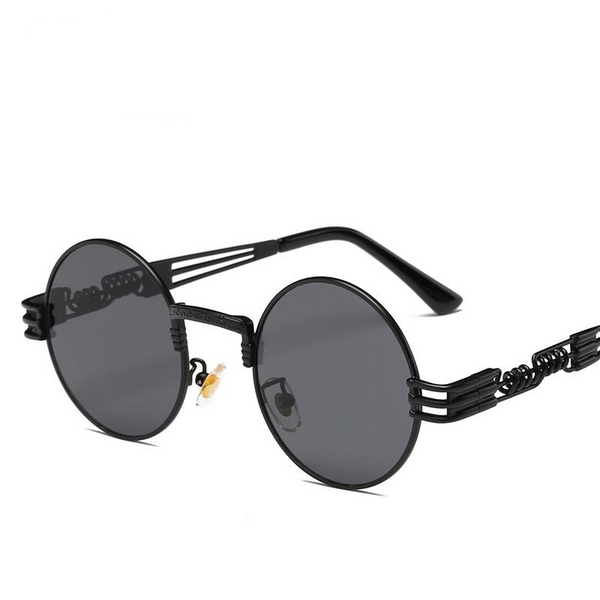 Classic Round Steampunk Sunglasses Men