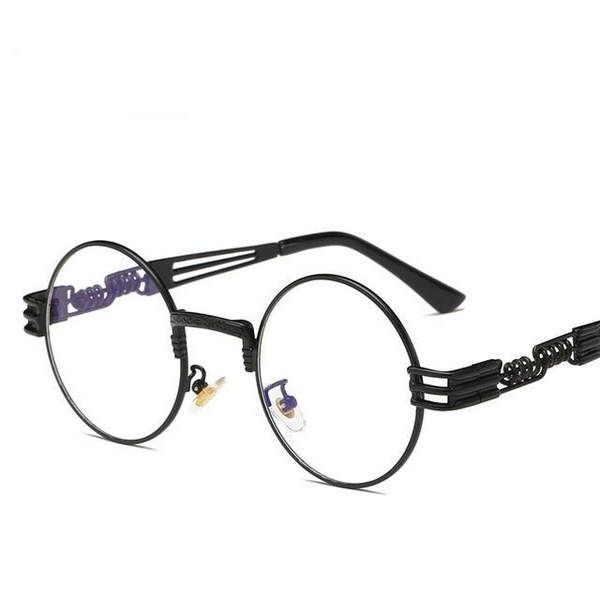 Classic Round Steampunk Sunglasses Men