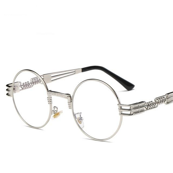 Classic Round Steampunk Sunglasses Men