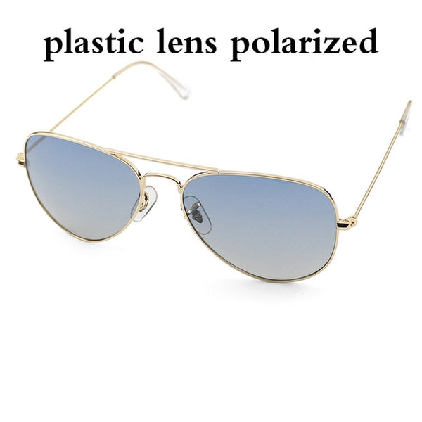 Aviation Pilot Glass Polarized Sunglasses
