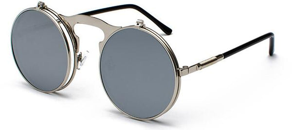 Steampunk Sunglasses Round Metal