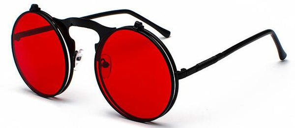 Steampunk Sunglasses Round Metal